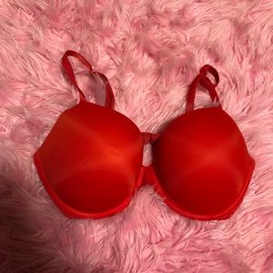 VS PINK Red Push-up bra